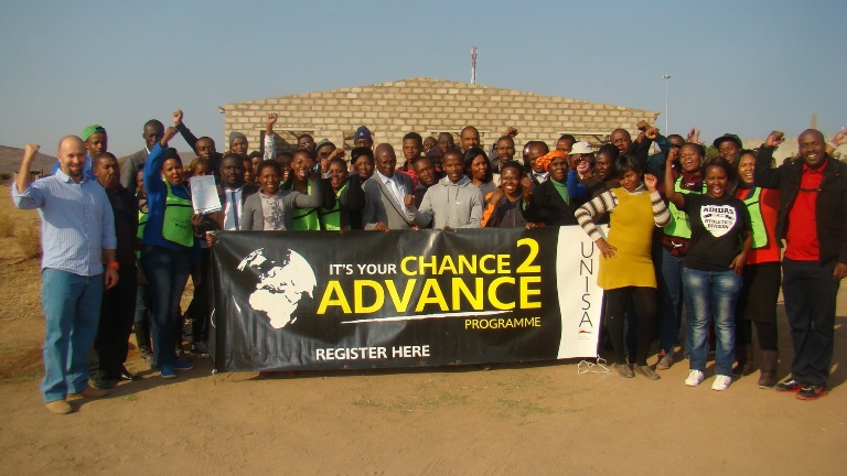 Empowering Men in SA class with facilitator Mr Jonathan Humphreys